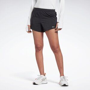 Reebok Running Shorts Outdoors Athletic Gym Black Lightweight Large Jogging NEW